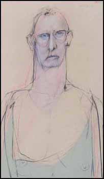 Face of Man (01277/2013-2146) by Bruce Pashak sold for $162