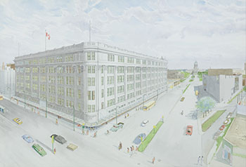 HBC Store Winnipeg (#0619) by  Unknown Artist sold for $1,500