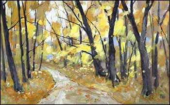 Side Road, Autumn (01534/2013-2552) by Douglas Ferguson Elliott sold for $864