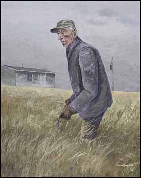 Man in Field (01686/2013-2621) by Michael Lonechild sold for $438