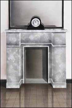 Mantle and Clock (01691/2013-2630) by Derek Michael Besant vendu pour $375