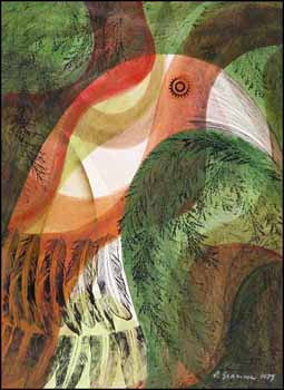 Red Bird (01940/2013-252) by Pnina Granirer sold for $216