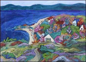 View from Lookout at King George Terrace (01992/2013-604) by Christine Reimer sold for $432
