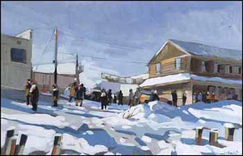 Whitehorse Scene (Rendez-Vous Days) (01967/2013-571) by Jim Vest sold for $375
