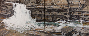 Waterflow (323); (03206/171) by Derek Michael Besant sold for $1,875