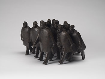 Hommes d'affaires by William Hodd (Bill) McElcheran sold for $37,250