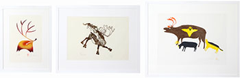Three works by Various Artists  vendu pour $438
