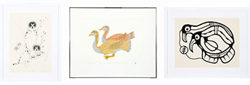 Three Works by Various Artists  vendu pour $500