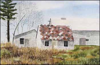 Shed at Southport (02423/2013-838) by Ann Lee sold for $81