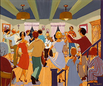 Soirée Canadienne (03791/A84-0032) by Remi Clark sold for $2,125