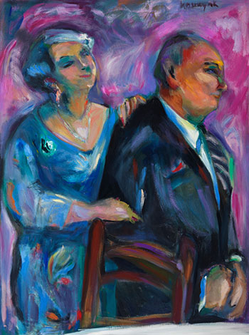 Golden Wedding (03890/A87-156) by Jennifer Hornyak sold for $219