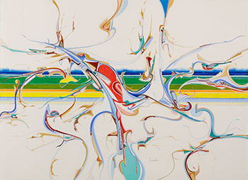 Grand Opening, Ottawa (03772/A84-0027) by Alex Simeon Janvier sold for $10,625