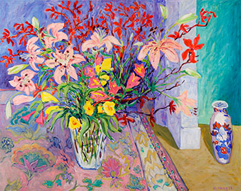 The Chinese Vase (03823/A87-145) by Mary Pavey sold for $1,250