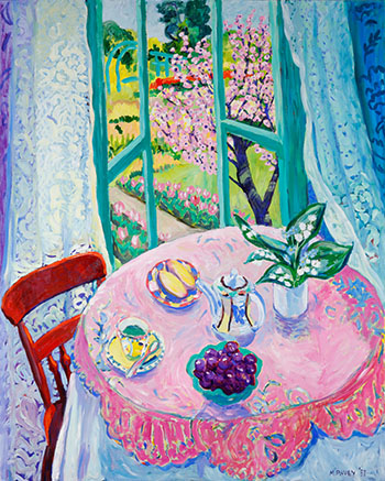 Thoughts of Giverny (03802/A88-174) by Mary Pavey sold for $1,875