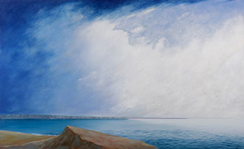 Lake Ontario, Near the Scarborough Bluffs (03808/A88-159) by Malcolm Rains sold for $7,500