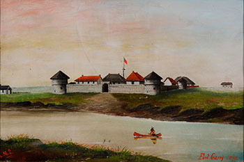 Fort Garry (03990) by Lionel MacDonald Stephenson sold for $1,875