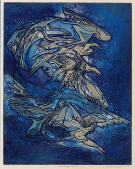 Dream of Birds (03967) by Benita Sanders sold for $125