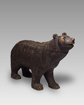 (VAN) Wood Carving of Bear (594) by  Unknown Artist sold for $1,250