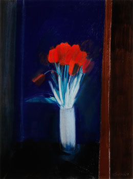Tulips 1 (03596/17) by Walter Joseph Gerard Bachinski sold for $875