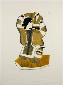 Amautoatuq (03561/191) by Pitaloosie Saila sold for $313