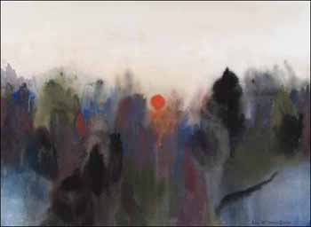 Burnished Evening (02274/2013-307) by Ann MacIntosh Duff sold for $486