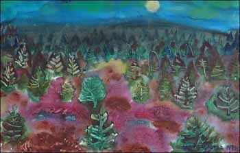 Yellow Moon (02256/2013-257) by Gary Saunders vendu pour $189