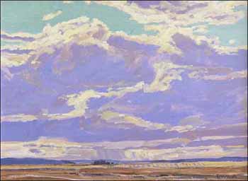 Prairie Sky (02834/2013-3166) by William (Bill) Duma sold for $1,000