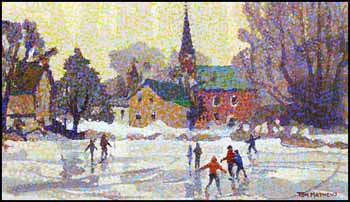 The Skaters (00023/2013-T537) by Tom Mathews sold for $432