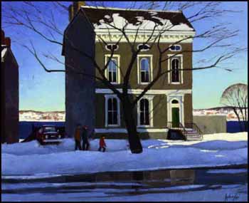 Brilliant Afternoon, Brunswick Street - Halifax, N.S. (00267/TN125) by Anthony Law sold for $2,813