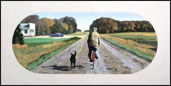 Joe and Dog (00499/2013-T829) by Robert Kost vendu pour $500