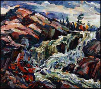 Oxtongue Falls (00487/2013-T302) by Donald Gordon Fraser sold for $750