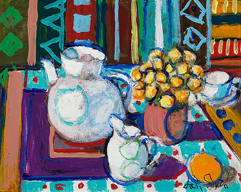 Still Life with White Pitchers by Jori (Marjorie) Smith vendu pour $2,500