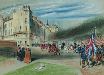 La paix de St-Germain en Laye by Frédéric Back sold for $313