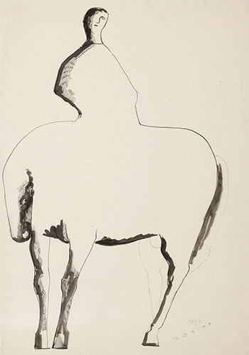 Rider / Cavallo con Cavaliere by Marino Marini vendu pour $31,250