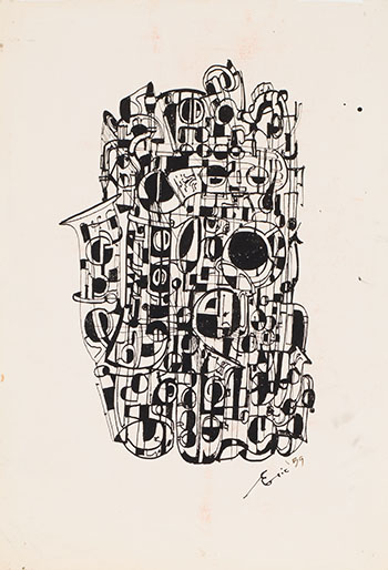 Jazz Totem by Eric Metcalfe vendu pour $250