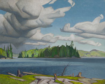 Wapomeo Island by Alfred Joseph (A.J.) Casson