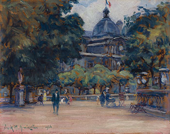 Jardin du Luxembourg, Paris par Franklin Milton Armington