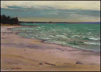 The Lone Gull, Georgian Bay par Frank Hans (Franz) Johnston