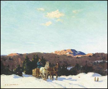 Laurentian Winter par Frederick Simpson Coburn