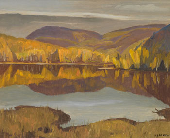 Still Morning – Bedard Pond by Alfred Joseph (A.J.) Casson
