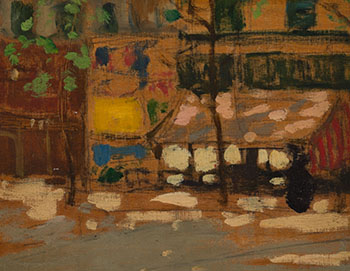 Café—Paris par James Wilson Morrice