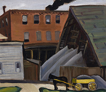 Farm Scene, Brockville par Efa Prudence Heward