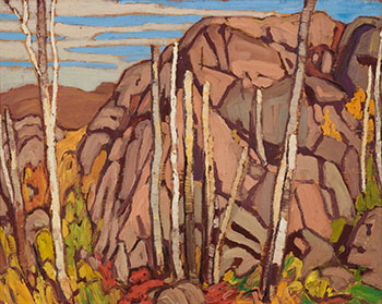 Country North of Lake Superior, Algoma Sketches LIII by Lawren Stewart Harris