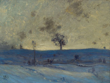 Snowfields, Evening par James Edward Hervey (J.E.H.) MacDonald