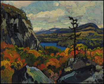 Early Autumn, Montreal River, Algoma par James Edward Hervey (J.E.H.) MacDonald