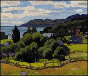 Looking Towards Murray Bay, PQ by Randolph Stanley Hewton