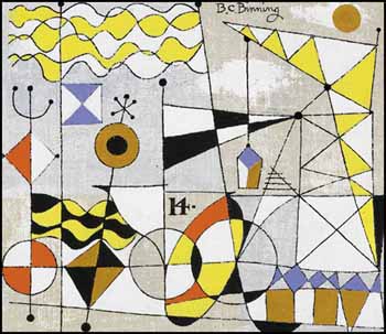 Happy Harbour by Bertram Charles (B.C.) Binning