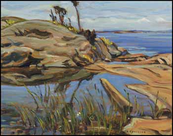 Lagoon on Jackman's Island par Alexander Young (A.Y.) Jackson