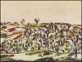 Wooded Valley by David Brown Milne
