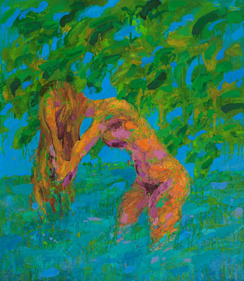 Bather par John Graham Coughtry